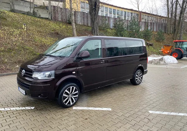 śląskie Volkswagen Multivan cena 125000 przebieg: 127500, rok produkcji 2015 z Biała